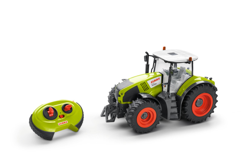 Tracteur jouet radiocommandé Claas Axion 870 1:16 - Happy People - Vert -  Pour enfant de 6 ans et plus